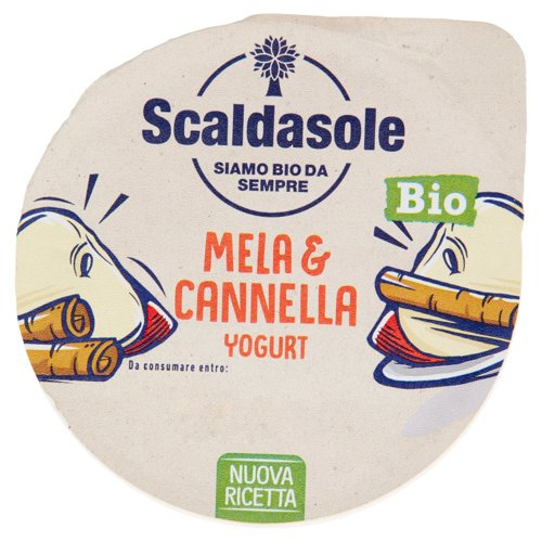 Scaldasole Mela & Cannella Yogurt Bio 135 g
