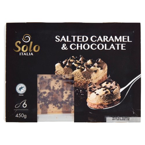 Solo Italia Salted Caramel & Chocolate 450 g