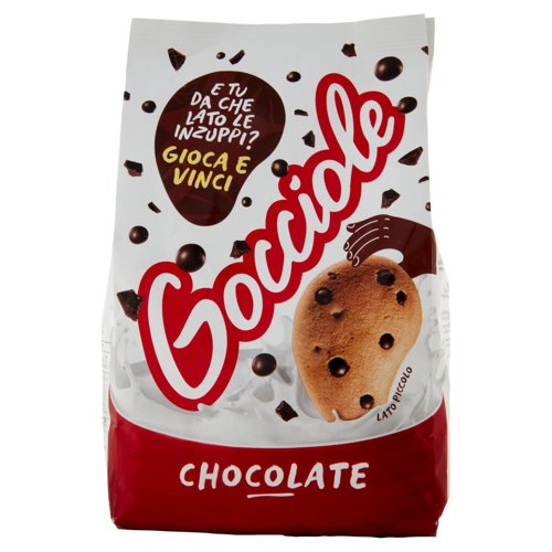 Pavesi Gocciole Chocolate Biscotti con Gocce di Cioccolato 500g