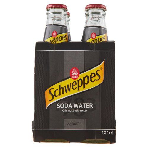 Schweppes Soda 0,18 L ow  x 4