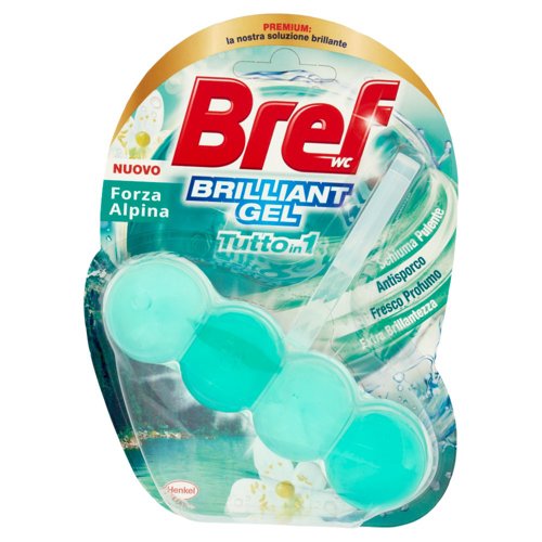 BREF WC Brilliant Gel Tutto in 1 Forza Alpina 42 g