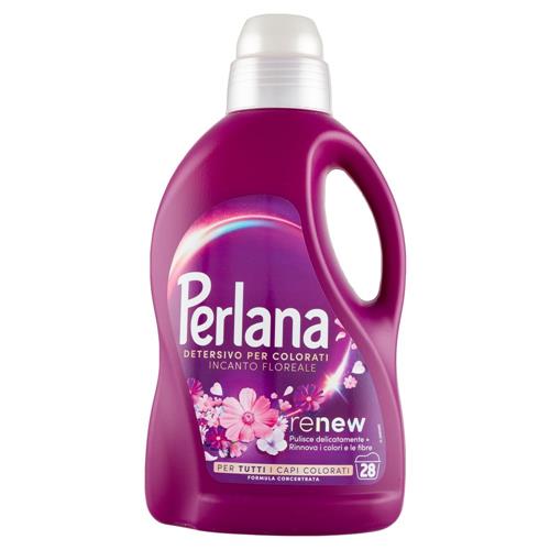 PERLANA Detersivo Colorati Incanto Floreale 28 lavaggi 1.400 mL