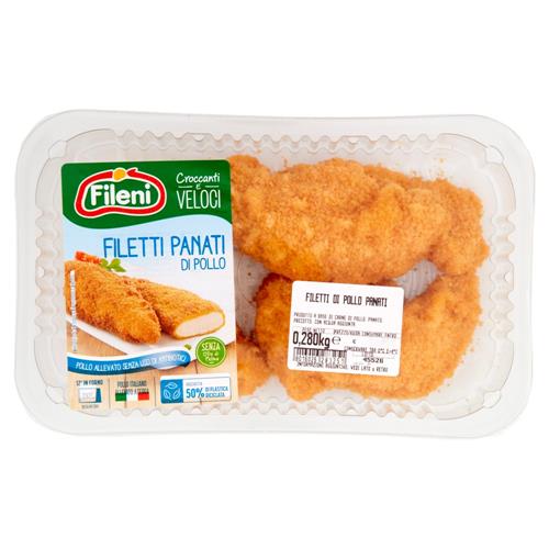 Fileni Filetti Panati di Pollo 0,280 Kg