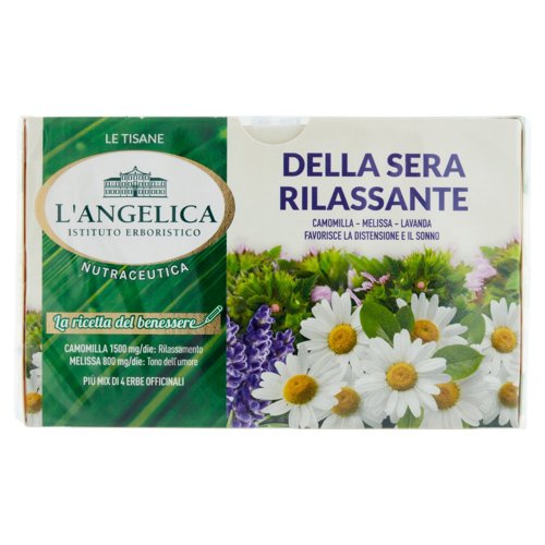 L'Angelica Le Tisane Nutraceutica della Sera Rilassante 20 Filtri 30 g