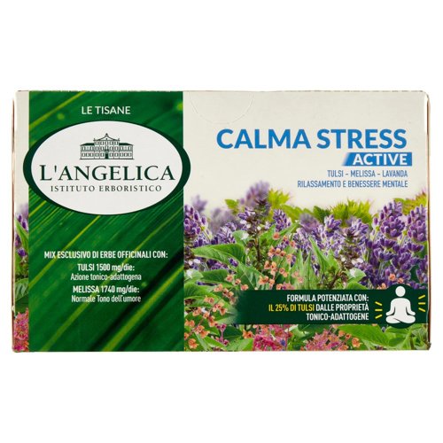 L'Angelica Le Tisane Calma Stress Active 18 Filtri 34,2 g