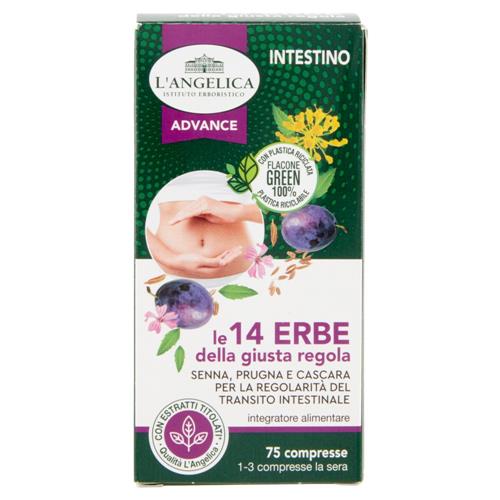 L'Angelica Advance le 14 Erbe della giusta regola 75 compresse 37,5 g