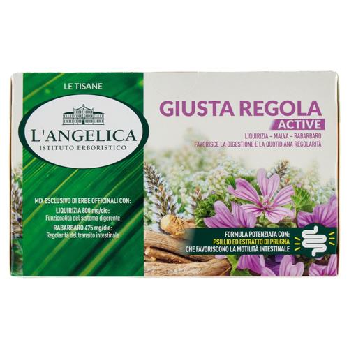 L'Angelica Le Tisane Giusta Regola Active 18 Filtri 36.0 g