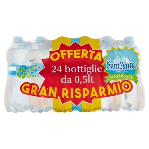 Sant'Anna Naturale Sorgente Rebruant Vinadio 24 x 0,5 L