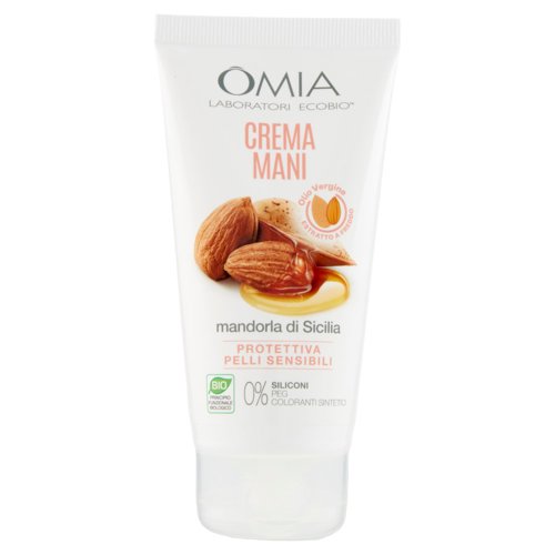 Omia Laboratori Ecobio Crema Mani mandorla di Sicilia Protettiva 75 ml