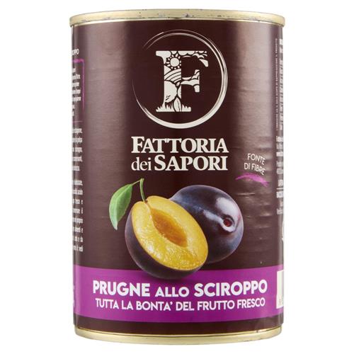 Fattoria dei Sapori Prugne allo Sciroppo 420 g