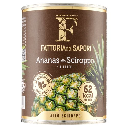 Fattoria dei Sapori Ananas allo Sciroppo a Fette 565 g