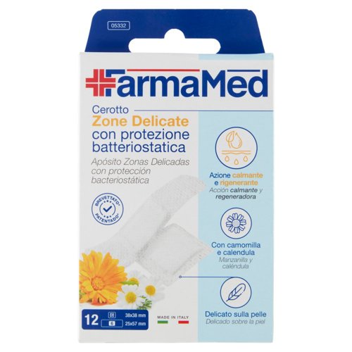 FarmaMed Zone Delicate con protezione batteriostatica 12 pz