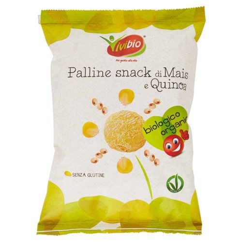 Vivibio Palline snack di Mais e Quinoa 40 g