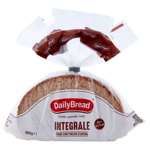 DailyBread Integrale Pane con Fiocchi d'Avena 500 g