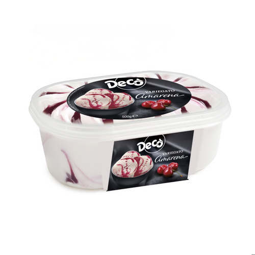 Decò gelato variegato all'amarena