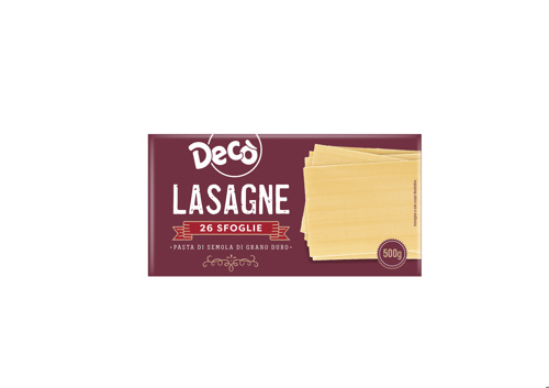 Decò lasagne 500gr