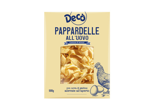 Decò pappardelle all'uovo