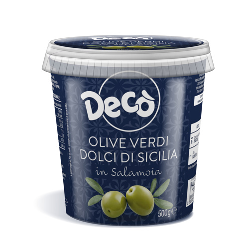 Decò olive verdi sicilia