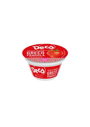 Decò yogurt greco magro fragola