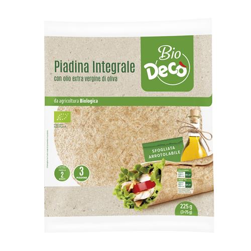 Piadina integrale con EVO Bio Decò