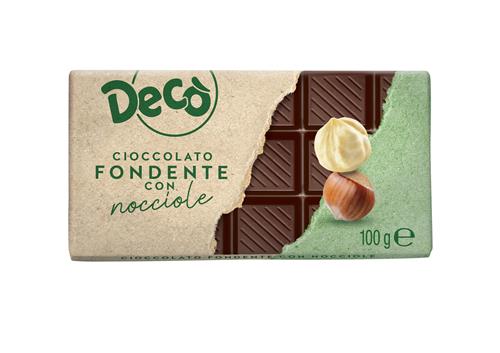 Decò cioccolato fondente con nocciole