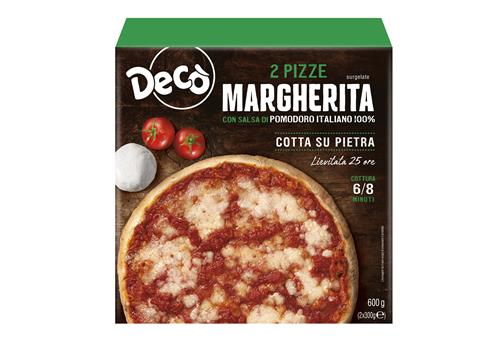 DECO' 2 PIZZE MARGHERITA 600G