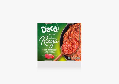 DECO' RAGU' CLASSICO LATTINA 2x180g