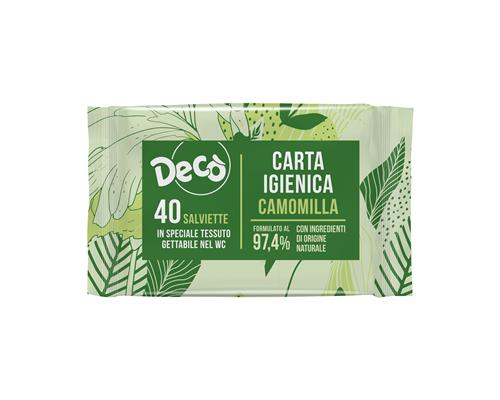 Decò 40 SALVIETTE CARTA IGIENICA