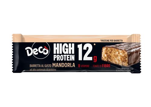 Decò High Protein Bar Mandorla - Barretta al gusto di mandorla