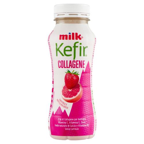 Milk Kefir Collagene Fragola e Pompelmo Rosa 200 g