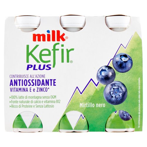 Milk Kefir Plus Mirtillo Nero 6 x 100 g