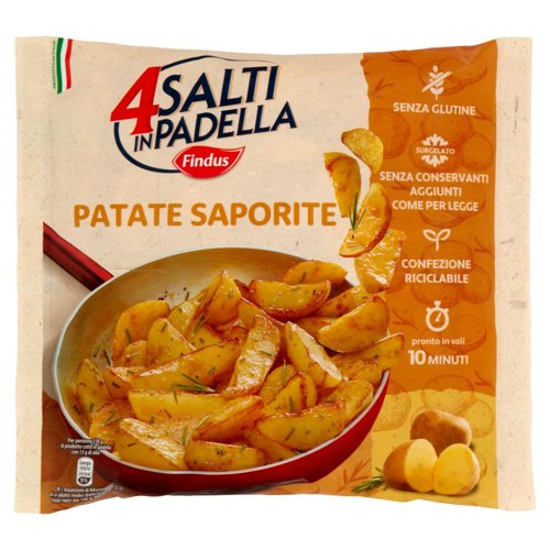 4 Salti in Padella Findus Patate Saporite 450 g