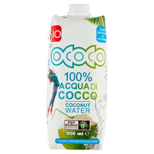 Ococo Bio 100% Acqua di Cocco 500 ml