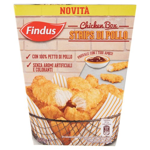 Findus Chicken Box - Strips di Pollo 350g