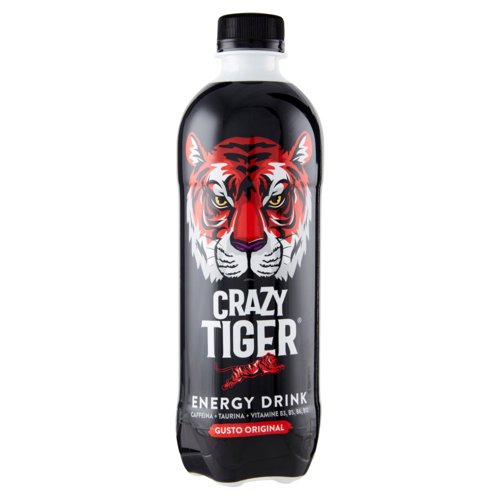 Crazy Tiger Energy Drink Gusto Original 500 ml