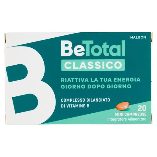 BeTotal Vitamina B, B6  Integratore per Riattivare l' Energia e Ridurre la Stanchezza 20 cpr 7,2 g