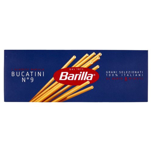 Barilla Pasta Bucatini n.9 100% Grano Italiano 500g