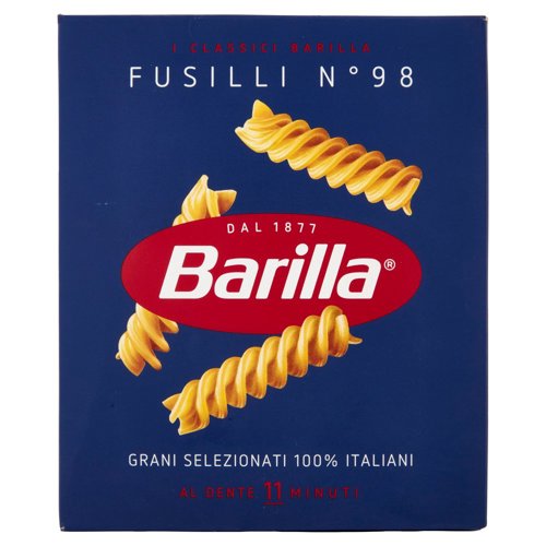 Barilla Pasta Fusilli n.98 100% Grano Italiano 500g