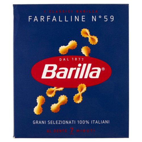 Barilla Pasta Farfalline n.59 100% grano italiano 500 g