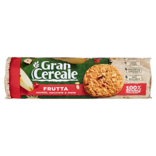 Gran Cereale Frutta Biscotti con Mirtilli Mele e Nocciole Tubo 250g