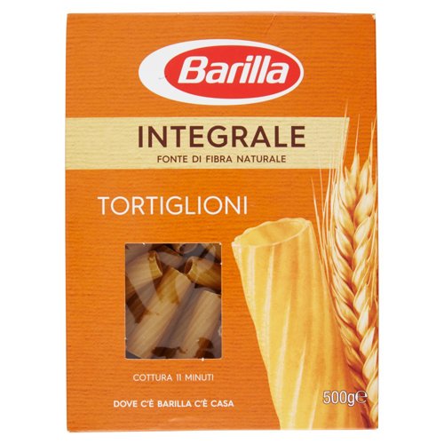 Barilla Pasta Integrale Tortiglioni 100% grano italiano 500 g
