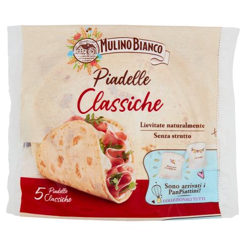 Mulino Bianco Piadelle Classiche Ideale per Piadina 5pz 375g