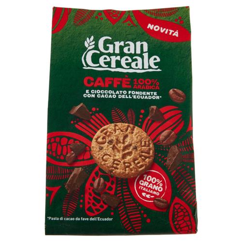 Gran Cereale Biscotti con Caffè 100% Arabica e Cioccolato Fondente con Fave dell'Ecuador 280g