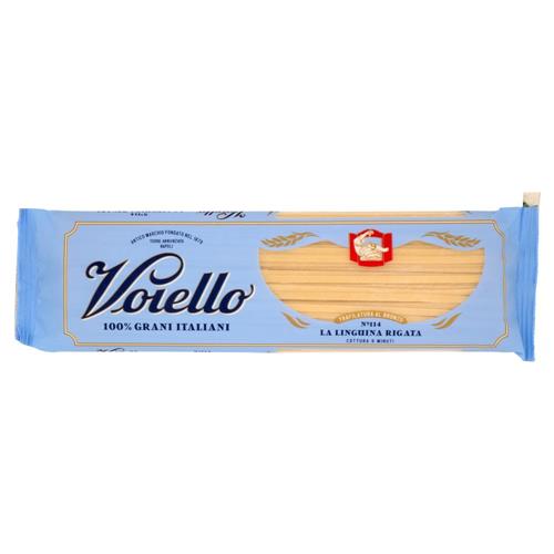 Voiello Pasta La Linguina Rigata N°114 grani 100% italiani Trafilata bronzo 500g