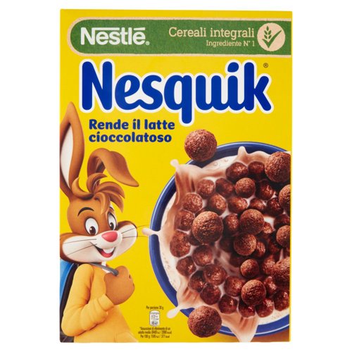 NESQUIK Palline con cereali integrali e cacao 375 g