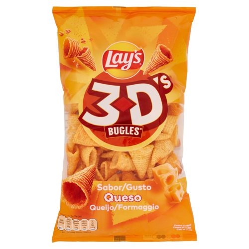 Lay's 3D's Bugles Gusto Formaggio 100 g