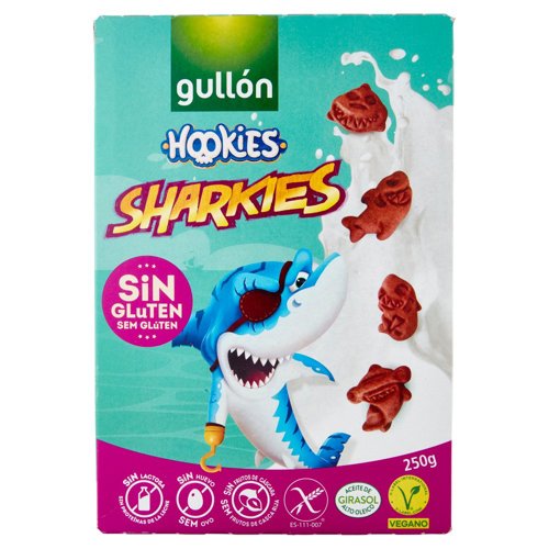 Gullón Hookies Sharkies Senza Glutine 250 g