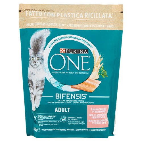 PURINA ONE Adult Ricco in Salmone 800 g