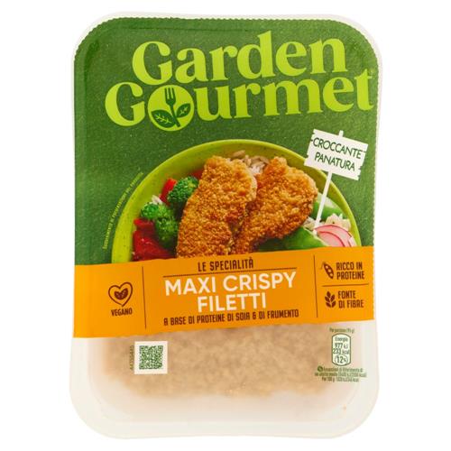 GARDEN GOURMET Maxi Crispy Filetti Vegani di Soia 2 porzioni 190g