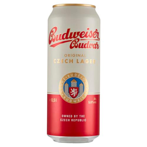 Budweiser Budvar Original Czech Lager 0,5 l